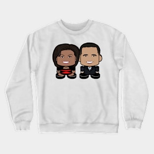 Mr. & Mrs. Obamabot POLITICO'BOT Toy Robot Crewneck Sweatshirt